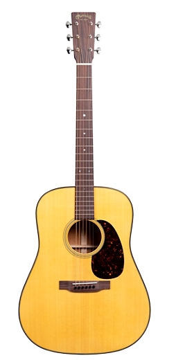 Martin D-18E Limited-Edition Indian Rosewood Dreadnought Acoustic-Electric Guitar Natural