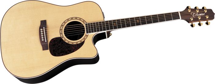 Takamine EF360SC Acoustic Electric Guitar Natural