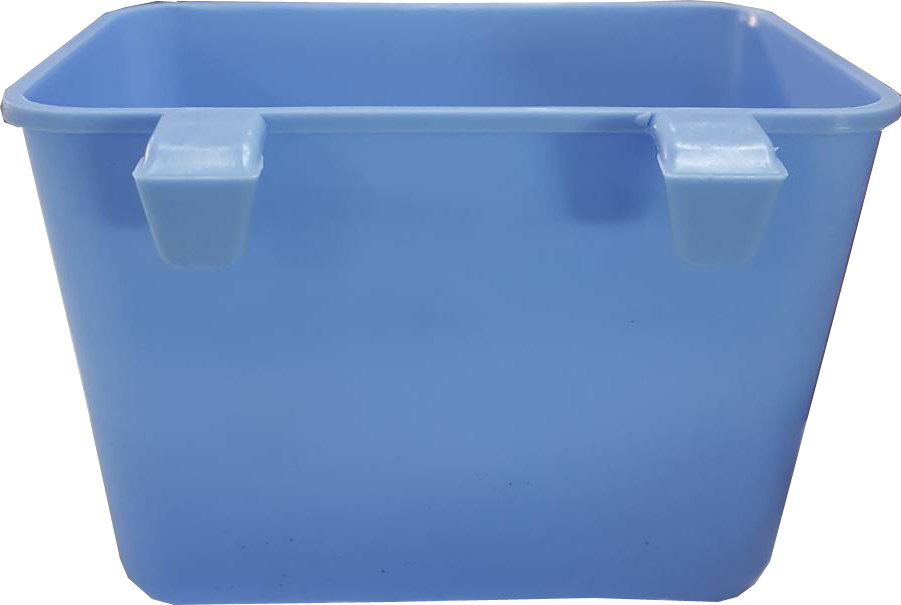 กระถางต้นไม้สวนแนวตั้ง ขนาดเล็ก สีฟ้า