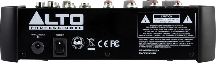 Alto Zephyr Series ZMX862 6-Channel Compact Mixer