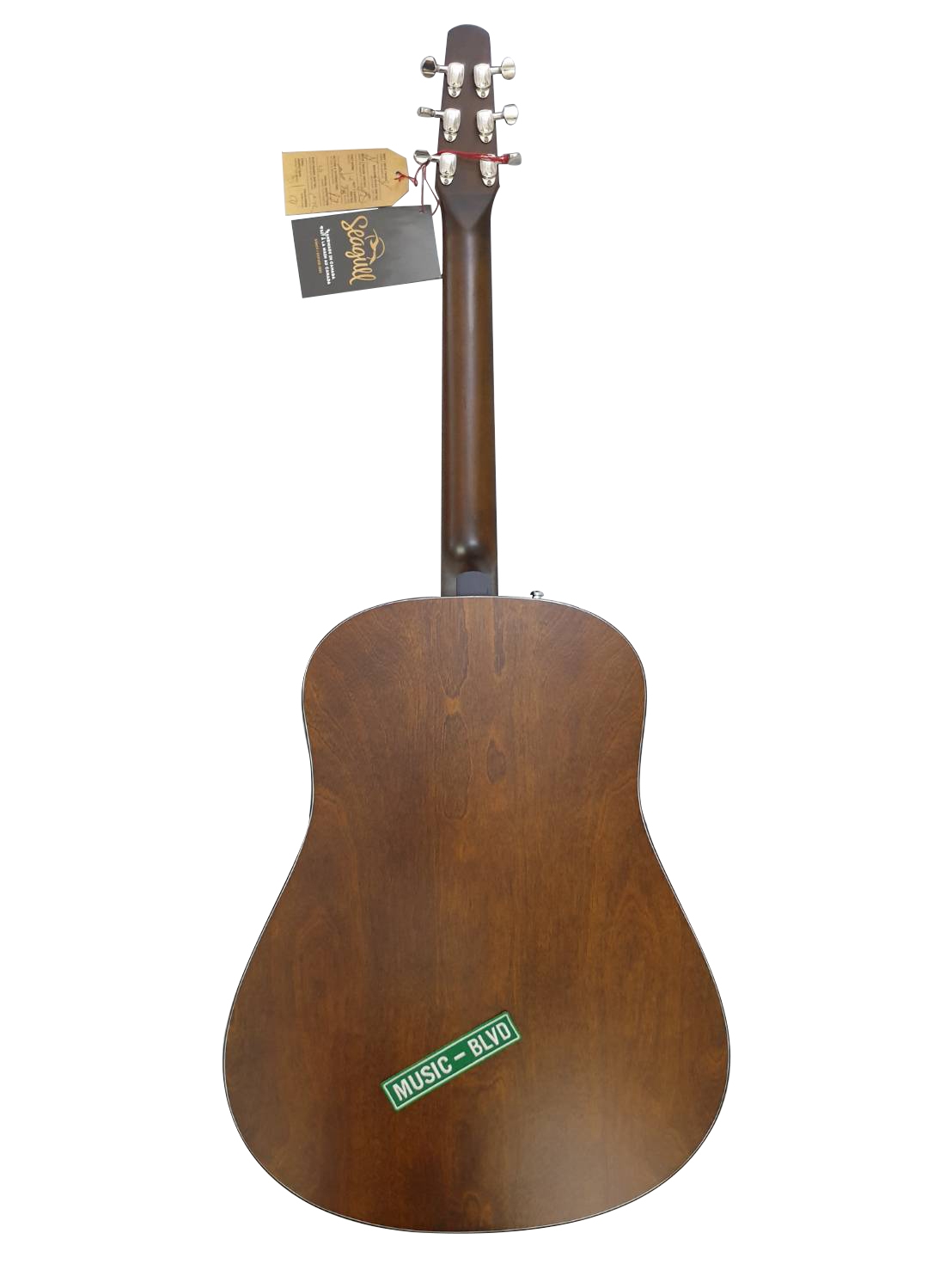 Seagull Guitars S6 Cedar Original QIT Acoustic-Electric Guitar - Natural