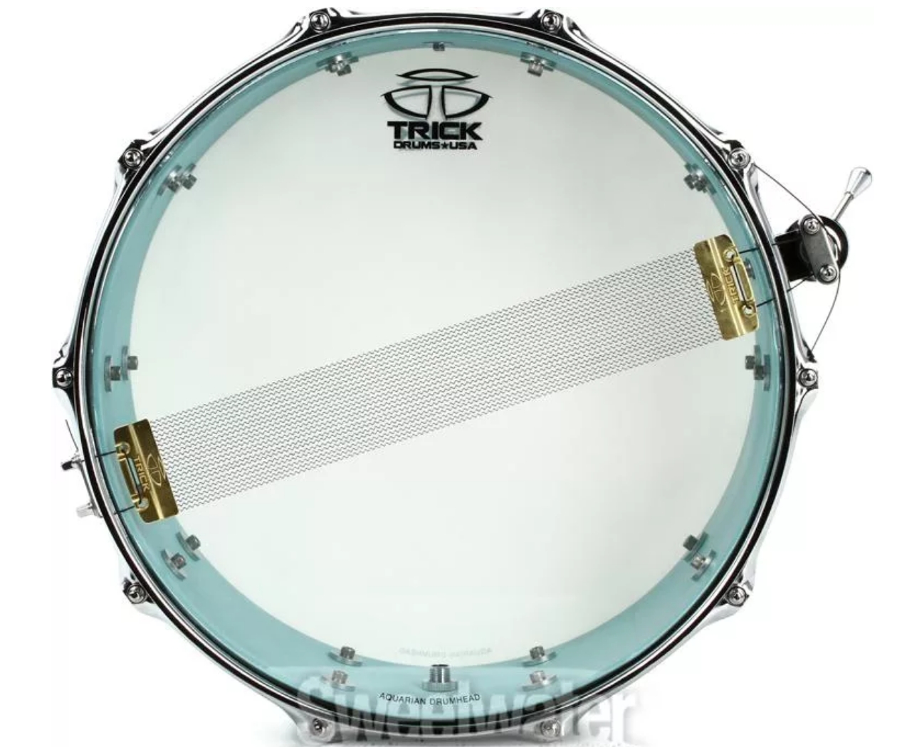 Trick Drums AL13 Snare Drum - 6.5 x 14 - Minocqua Blue