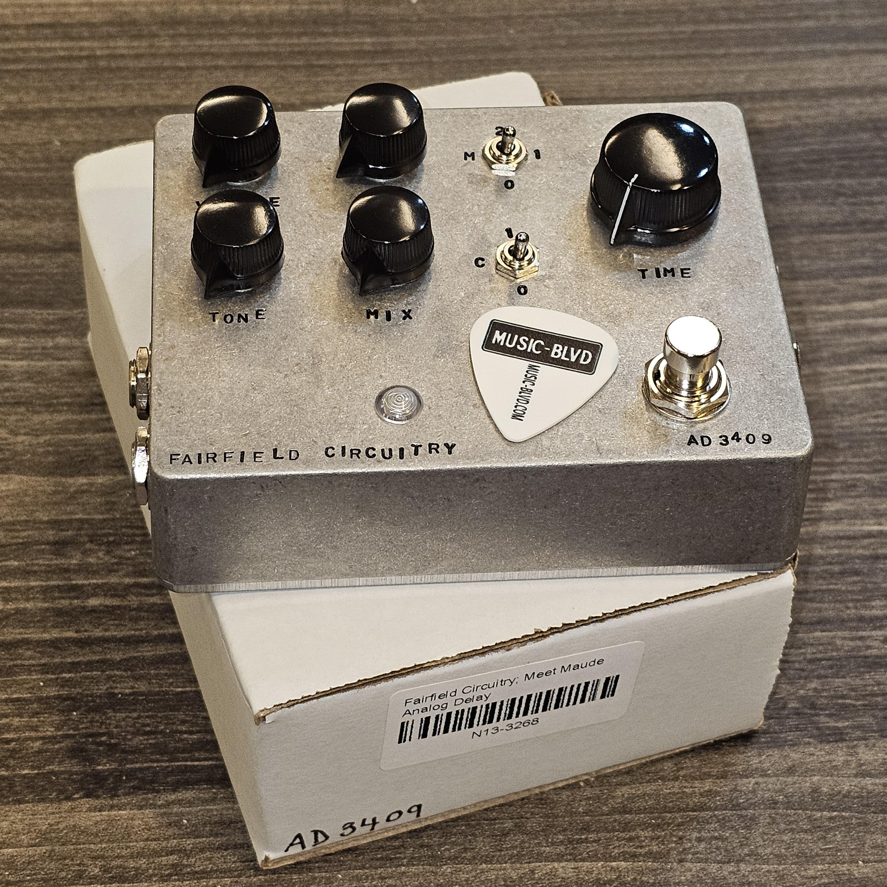 FAIRFIELD CIRCUITRY MEET MAUDE ANALOGUE DELAY