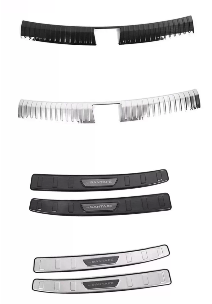 แผ่นกันกระแทกท้าย Hyundai SANTA FE Hybrid ฮุนได ซานตา เฟ่