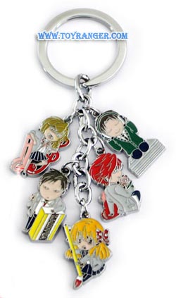 พวงกุญแจองุ่นโลหะ Gekkan Shoujo Nozaki-kun