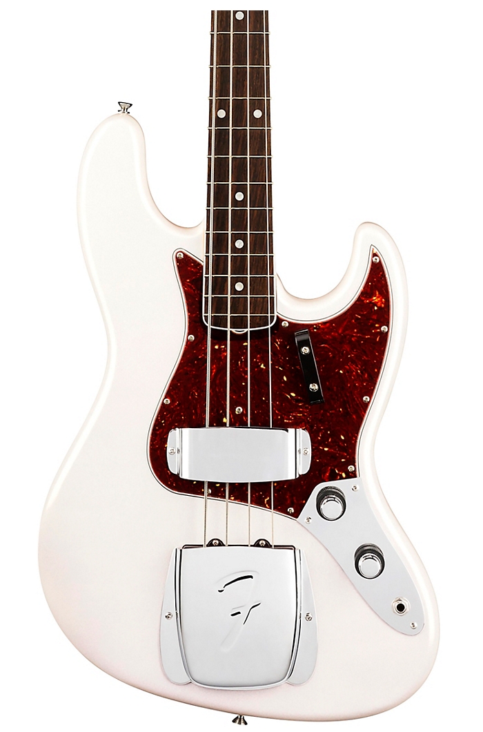 Fender 60th Anniversary Jazz Bass - Arctic Pearl with Rosewood Fingerboard