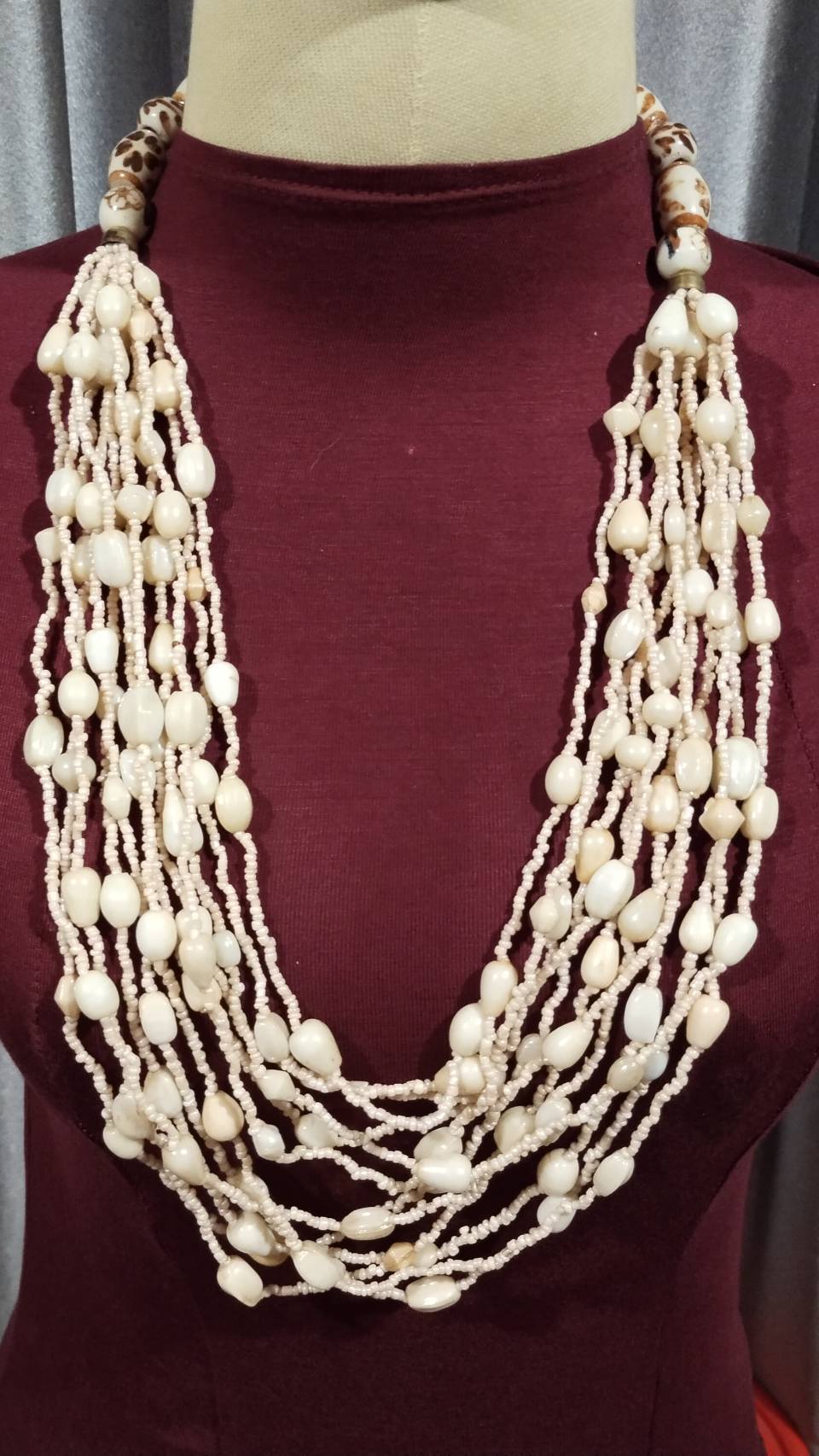 สร้อยคองานถักเปีย โชคเกอร์ แฟชั่น