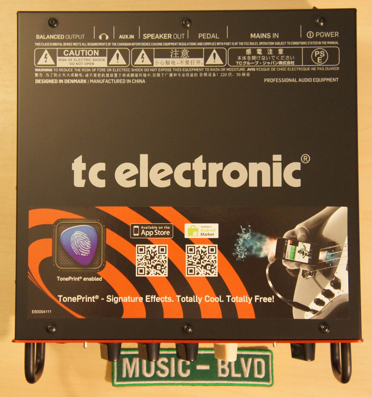 TC Electronic BH250 250W Bass Amp Head Black