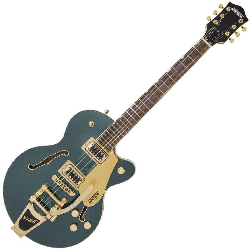 Gretsch G5655TG ELECTROMATIC CENTER BLOCK JR. SINGLE-CUT WITH BIGSBY , CADILLAC GREEN