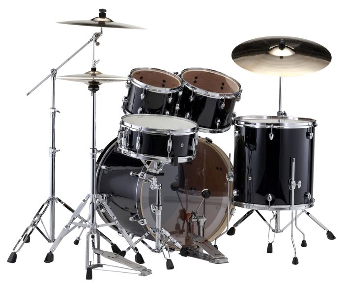 Pearl Export New Fusion 5-Piece Drum Set with Hardware