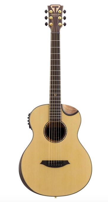 Traveler Guitar CL-3EQ Acoustic/ Electric with Gig Bag - Satin Natural 0.75