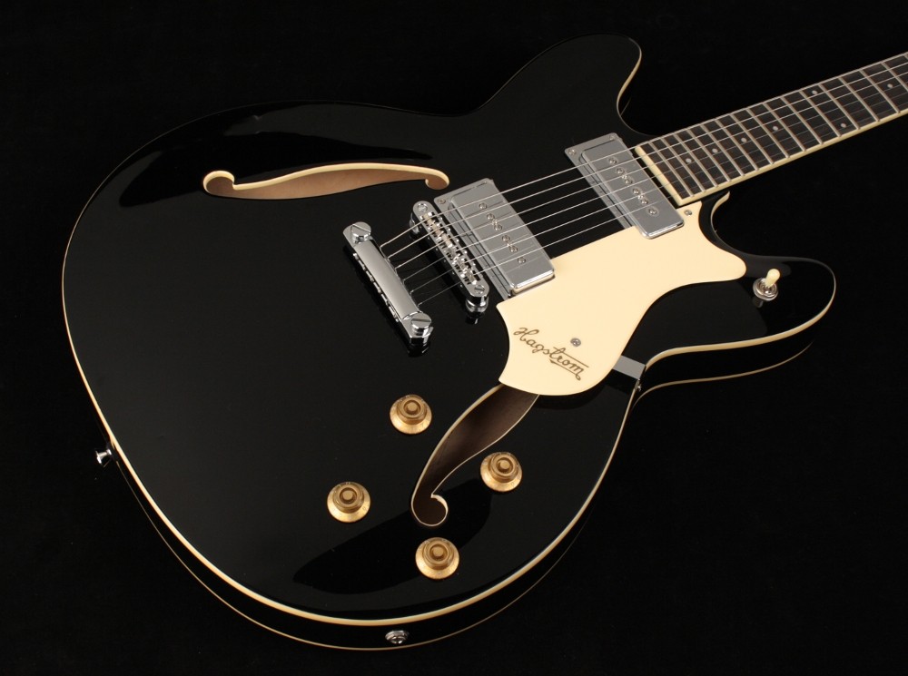 Hagstrom Viking IIP - Black Gloss