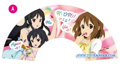 พัดญี่ปุ่น K-on!! A (แท้)