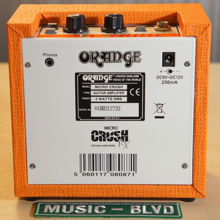 Orange Amplifiers Micro Crush PiX Series CR3 3W 1x3.5 Guitar Combo Amp