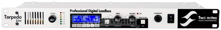Two Notes Torpedo Live Digital Loadbox and Speaker Simulator