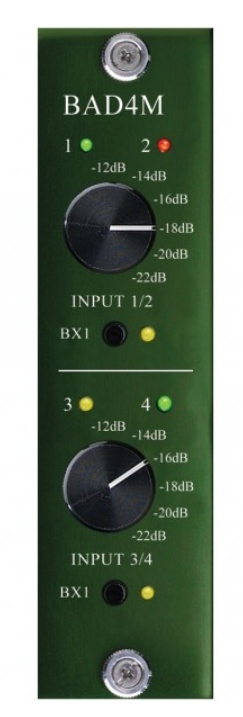 BURL AUDIO BAD4M 4-CHANNEL ADC DAUGHTER CARD