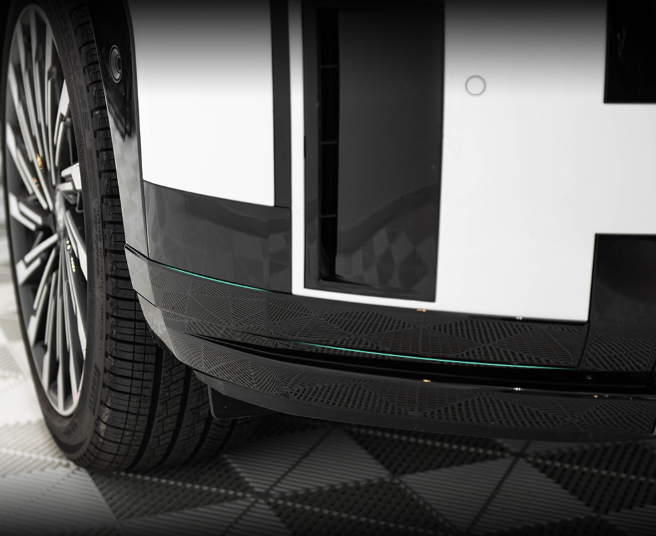 ป้องกันขอบกันชนแต่ง Hyundai SANTA FE Hybrid ฮุนได ซานตา เฟ่