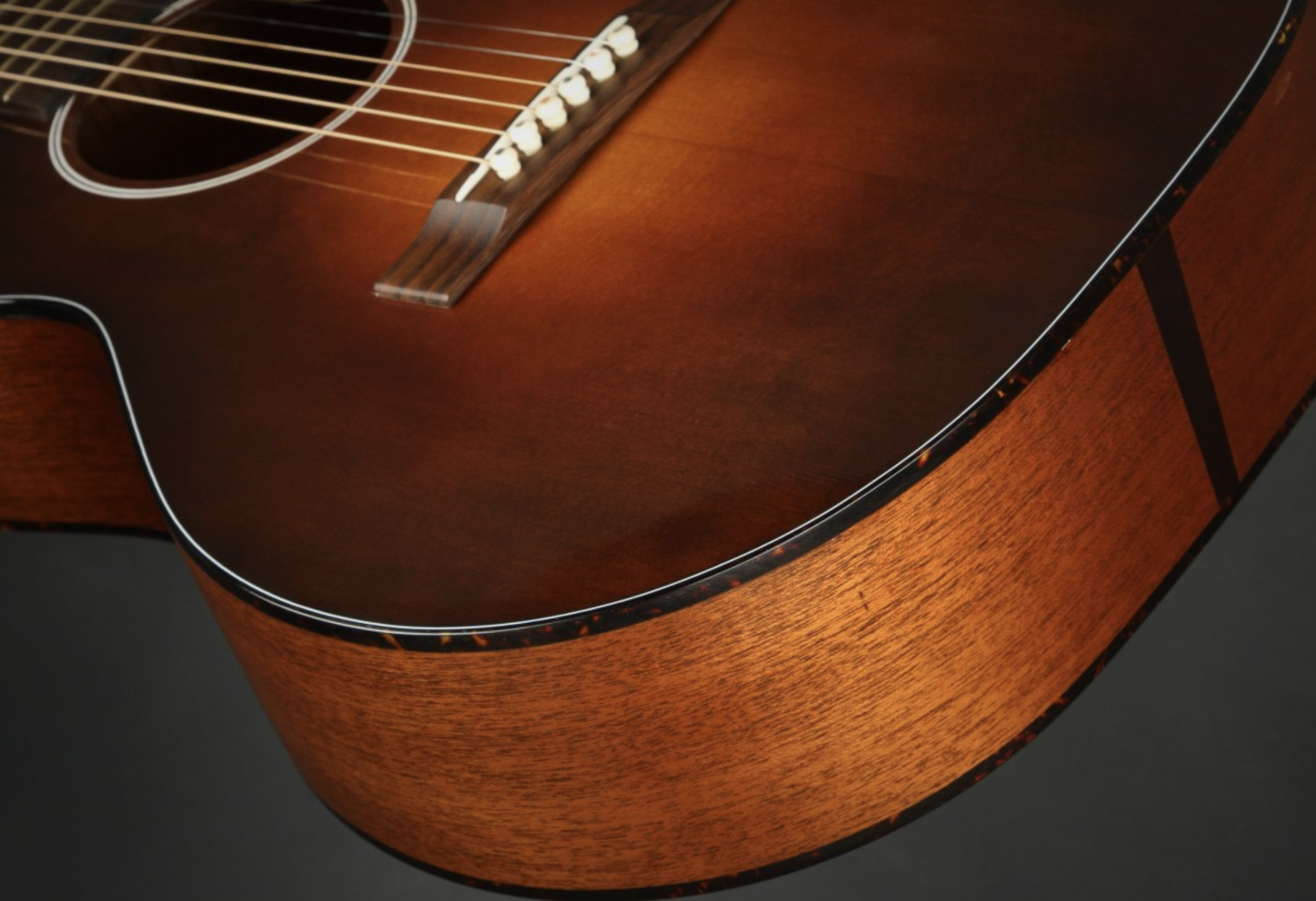 Jeff Jewitt JG-00 Mahogany/Sitka - Vintage Burst