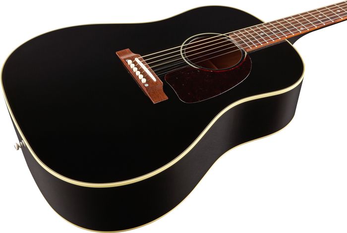 Gibson J-45 Ebony Finish Acoustic Guitar