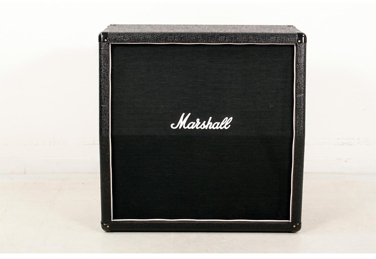 Marshall MX412 Celestion-Loaded 4x12 inch 240W Guitar Speaker Cabinet - Slant Black