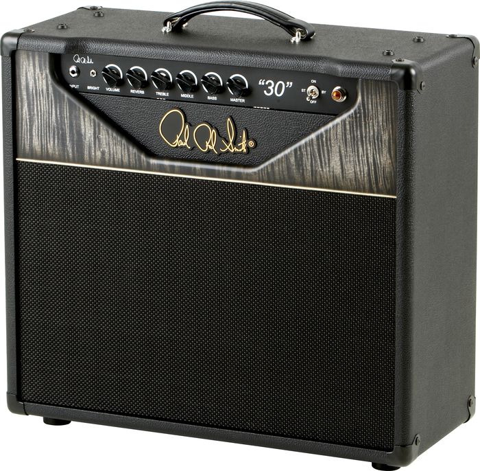 PRS Experience PRS 2010 PRS 30 30W Tube Guitar Combo Amp Stealth Charcoal Maple Faceplate