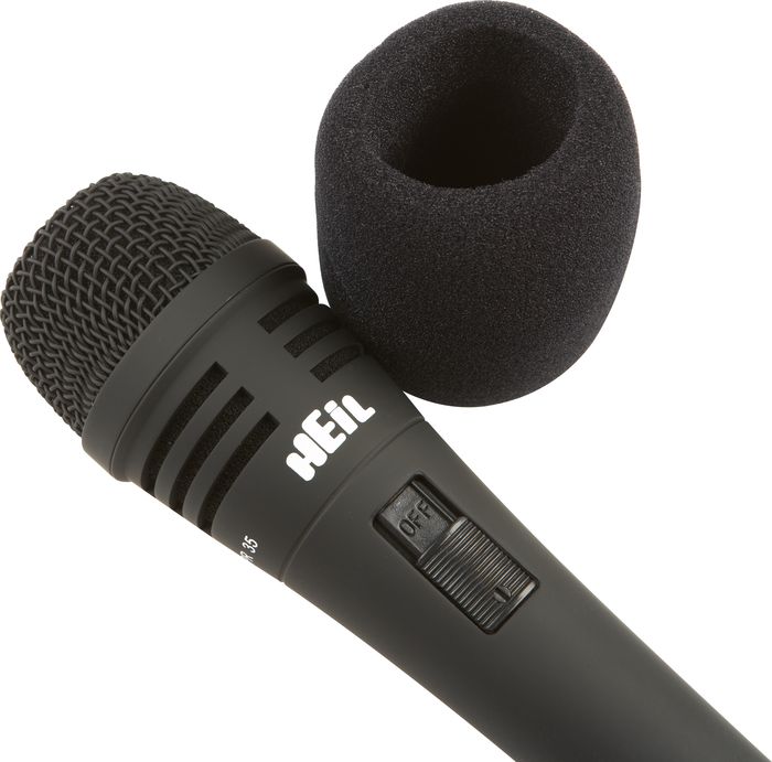 Heil Sound PR 35S Large-Diaphram Dynamic Handheld Microphone W/ On/Off Switch