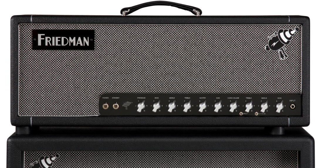 Friedman Steve Stevens Signature 100W Tube Guitar Head Black
