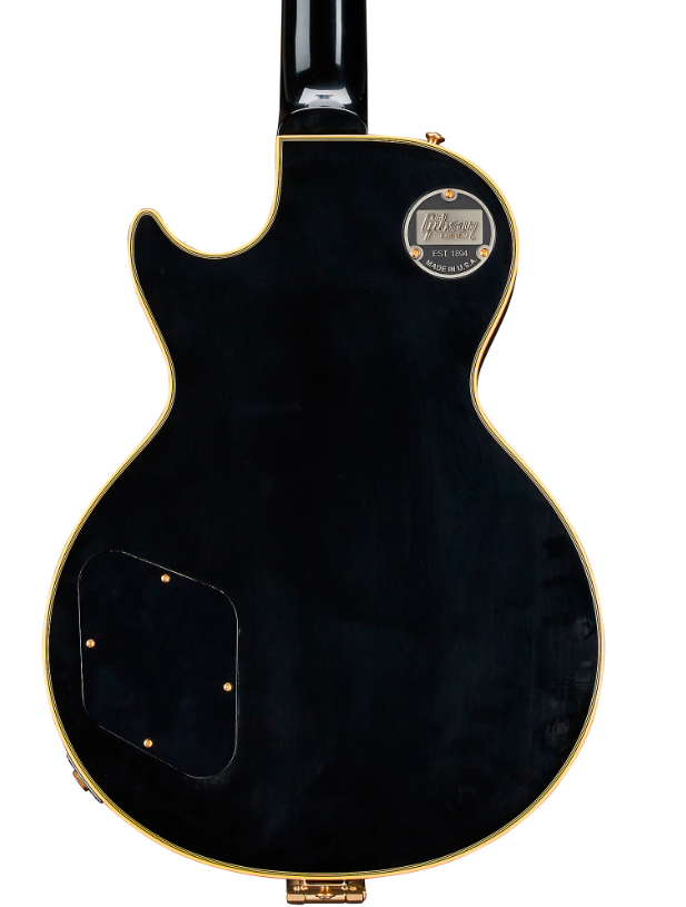 Gibson Custom 1957 Les Paul Custom Reissue 3-Pickup Bigsby VOS Electric Guitar Ebony