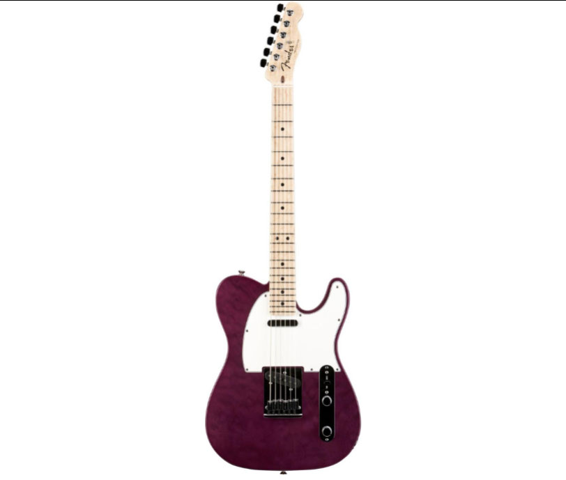 Fender Custom Shop Custom Deluxe Telecaster Electric Guitar with Maple Fingerboard