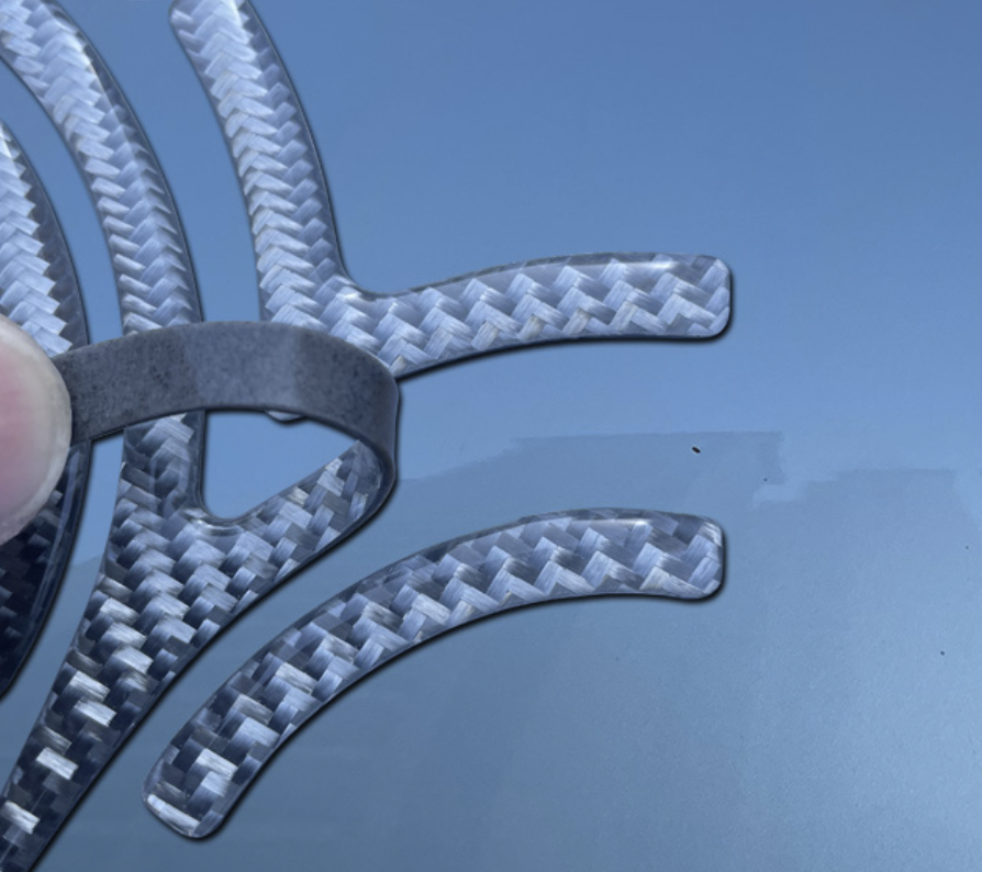 โลโก้หน้ารถ สติกเกอร์สามดี 3D สำหรับรถยนต์ไฟฟ้า NETA V , NETA V pro