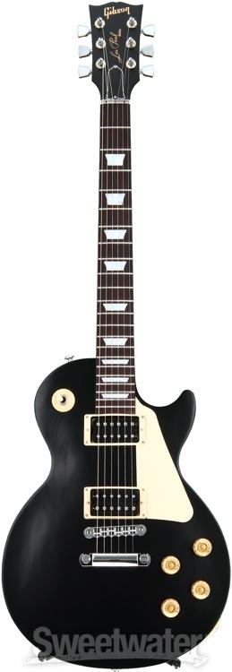 Gibson Les Paul 50s Tribute 2016, High Performance - Satin Ebony, Chrome Hardware