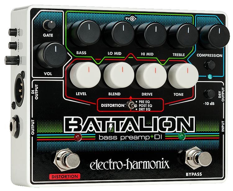 Electro-Harmonix Battalion Bass Preamp and DI