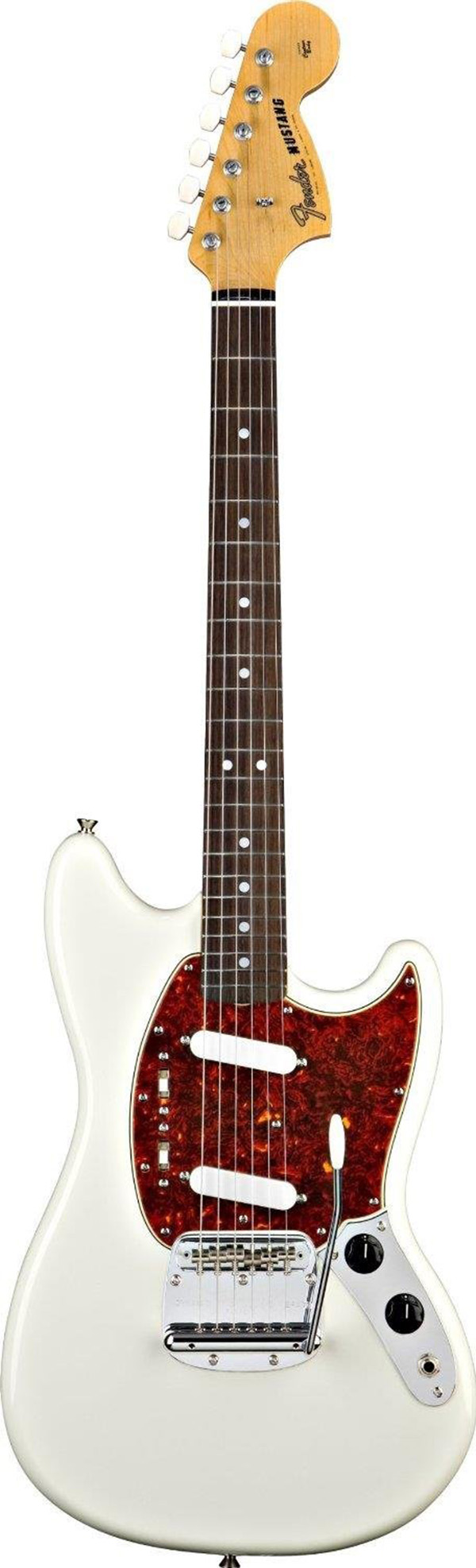 Fender '65 Mustang Reissue Electric Guitar Olympic White
