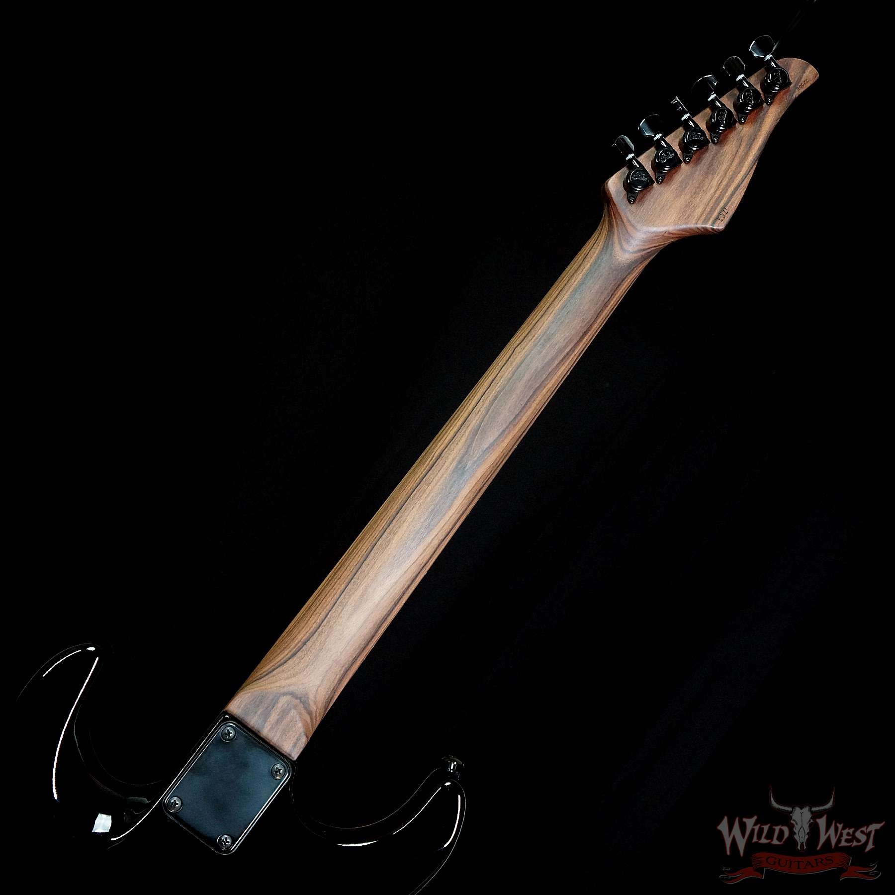 Suhr Custom Standard Maple Top Trans Charcoal Burst Reverse Head HSS No.22506