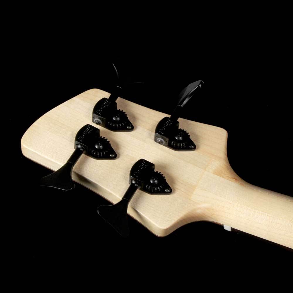 Elrick eVolution Gold Series 4-String Bass Flame Redwood Top - Natural