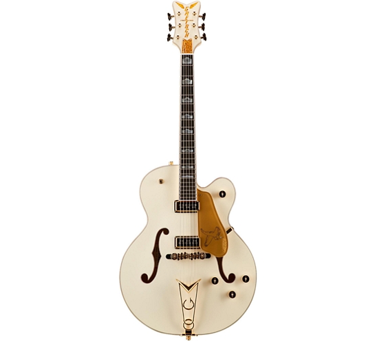 Gretsch Guitars G6136-55 Vintage Select Edition 55 Falcon Hollowbody with Cadillac Tailpiece - Vintage White