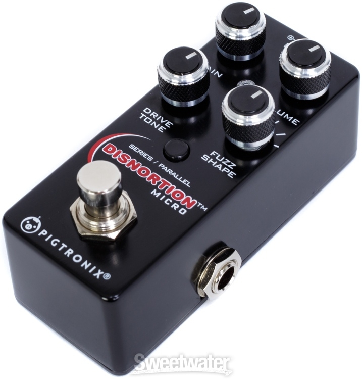 Pigtronix Disnortion Micro Analog Fuzz & Overdrive Pedal