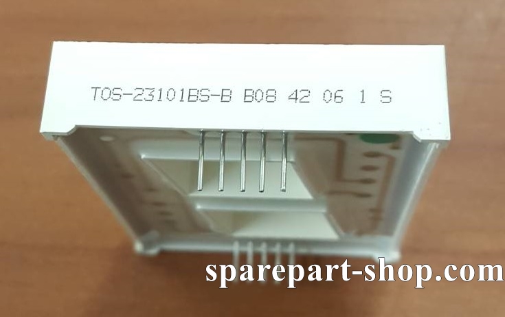 7-Segment TOS-23101BS-B Super-Red