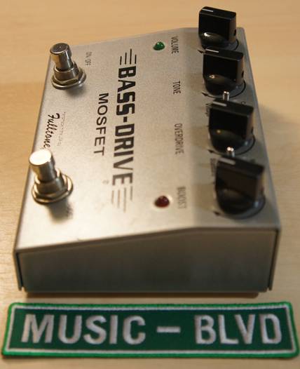 Fulltone Bass-Drive MOSFET Overdrive Bass Effects Pedal (Grey)