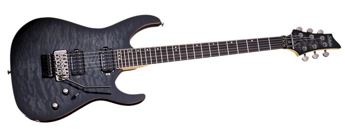 Schecter Guitar Research Banshee with Floyd Rose Passive Electric Guitar