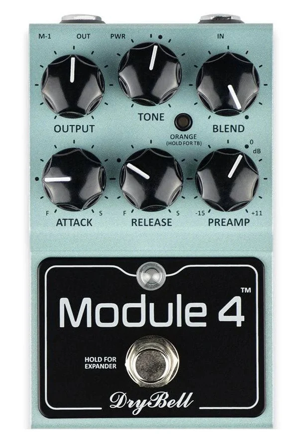 Drybell Module 4 Armstong Orange Squeezer Flavored Compressor Pedal