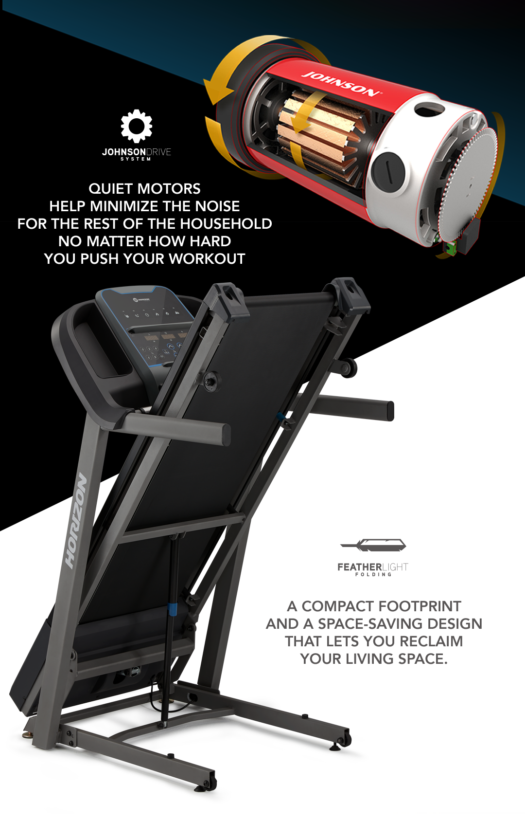 ลู่วิ่งไฟฟ้า Horizon Treadmill TR5.0 Zwift