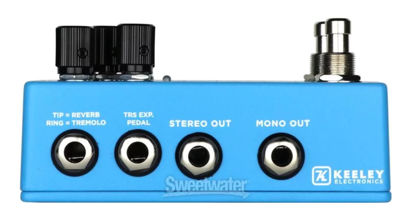 Keeley Hydra Stereo Reverb & Tremolo Pedal