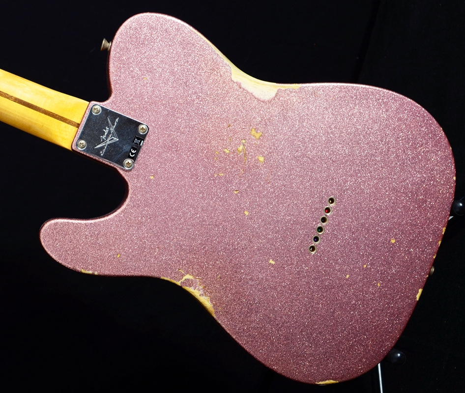 Fender Custom Shop 50s Relic Thinline Telecaster - Champagne Sparkle