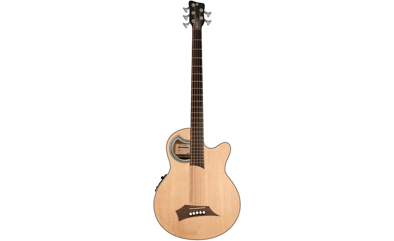 Warwick Alien Deluxe 5-String Acoustic-Electric Bass - Natural Hi Polish