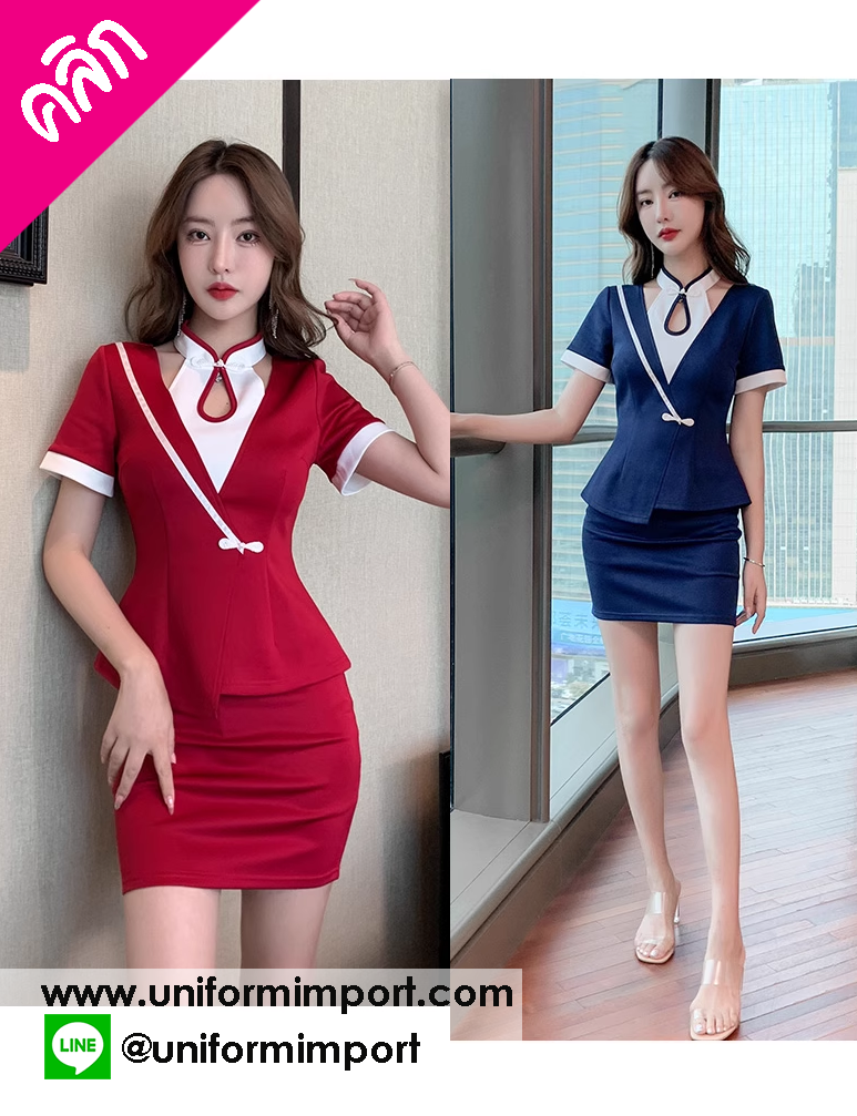 ชุดทำงานผู้หญิง ++คลิกดูรายละเอียดด้านใน ชุดทำงานผู้หญิง ชุดทำงานออฟฟิศ ชุดพนักงานคลินิก ชุดฟอร์มพนักงาน ชุดพนักงานต้อนรับ ชุดเดรส