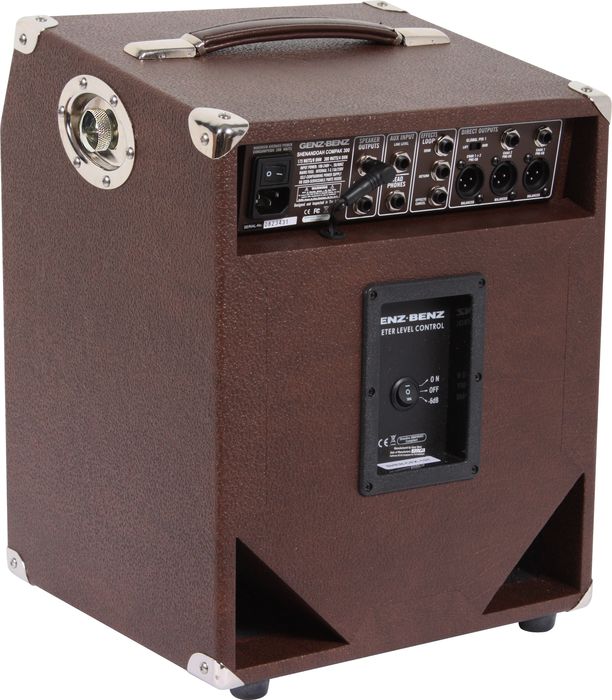 Genz Benz Shenandoah Compak 300 SHEN-CPK-10T 300W 1x10 Acoustic Guitar Combo Amp Brown