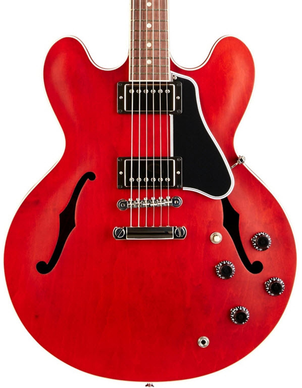Gibson ES-335 Satin Semi-Hollow Electric Guitar Faded Cherry
