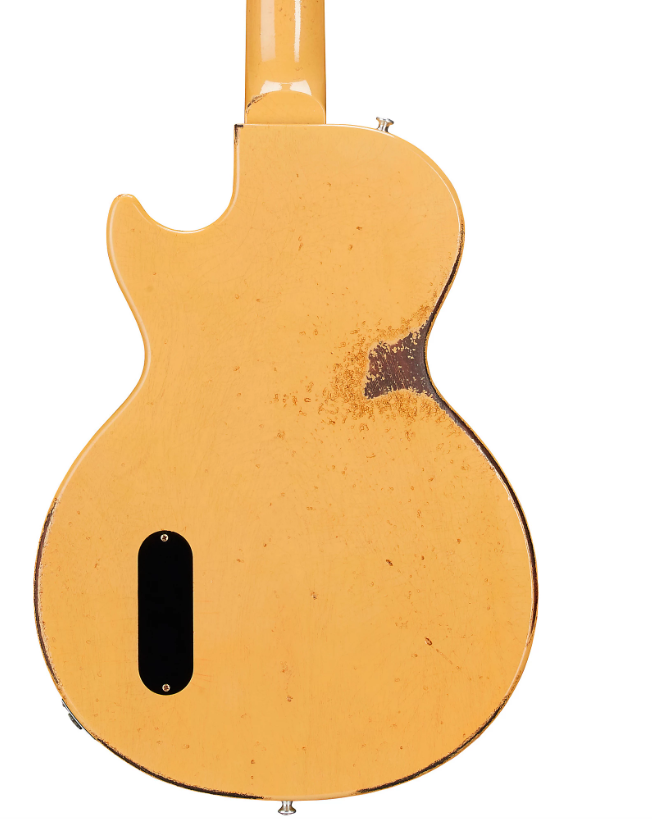 Gibson Custom Murphy Lab 1957 Les Paul Junior Single Cut Reissue Heavy Aged Electric Guitar TV Yellow