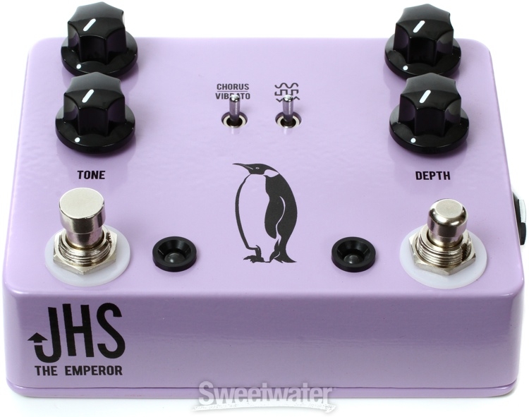 JHS Emperor Chorus / Vibrato Pedal with Tap Tempo